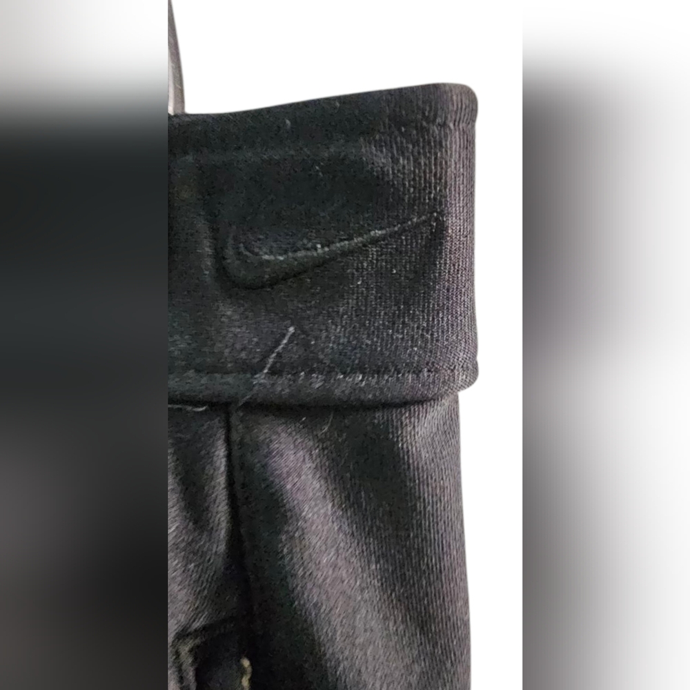 Nike -Women's Dri-Fit Pants Slacks Zip-up Button Closure Silky Stretchy Athletic - Picture 3 of 9